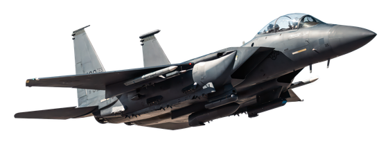Boeing F 15 cutout