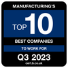2023 Top10 Manufacturing Logo