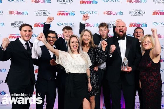 Apprentice Guide Award win