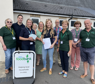 Foodbank donation