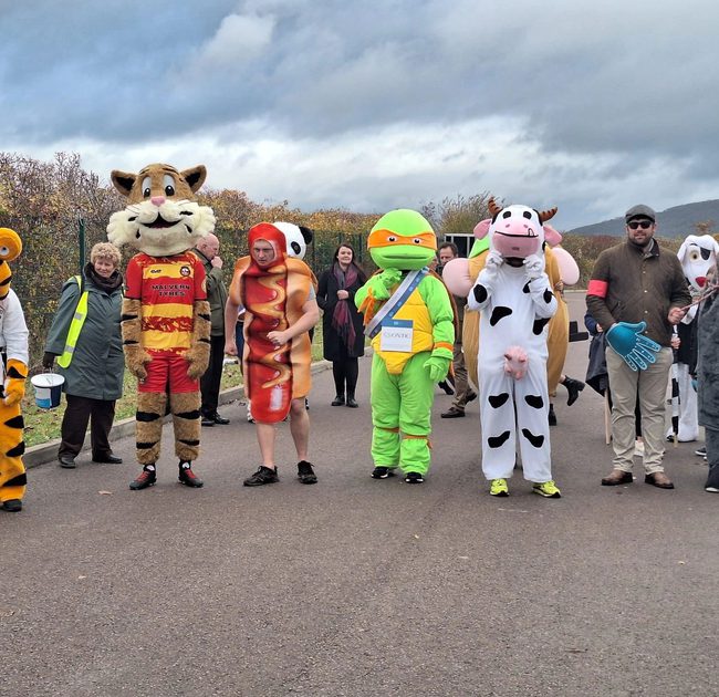Sue Ryder mascot race 2023
