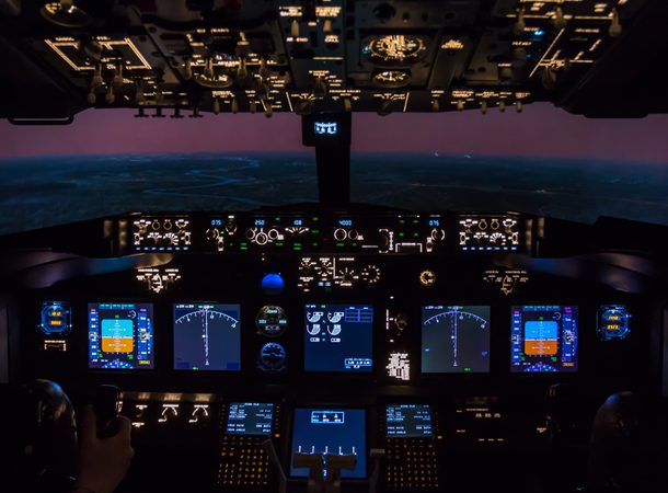 Avionics cockpit