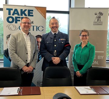 Ontic signs Armed Forces Covenant